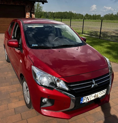 Mitsubishi Space Star cena 42500 przebieg: 11831, rok produkcji 2021 z Zbąszyń małe 29